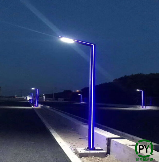 鋁型材路燈亮燈效果